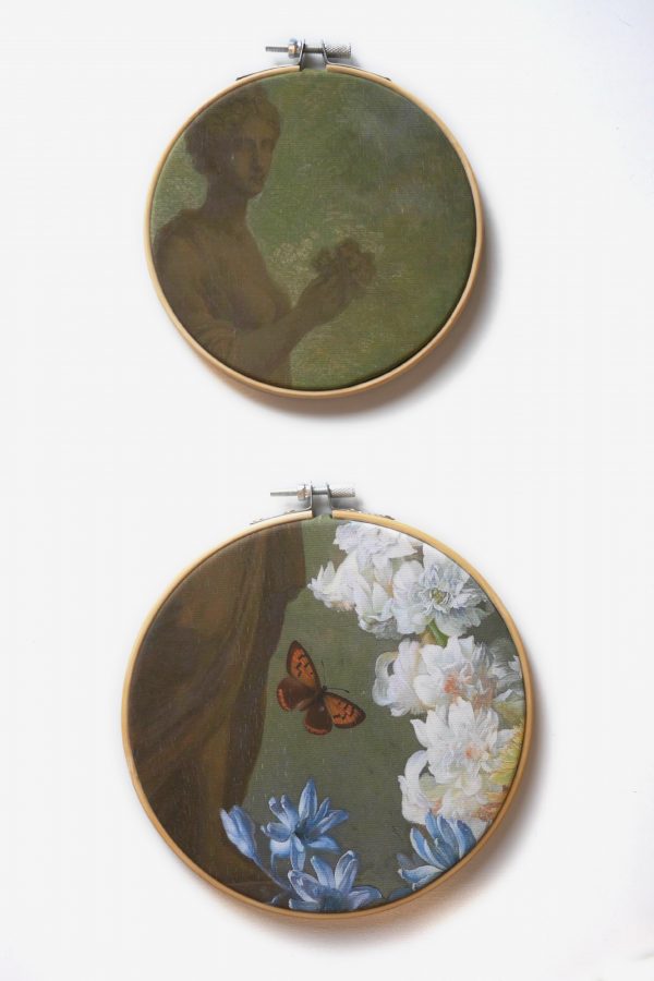 Stilleven met bloemen XI van Jan van Huijsum - Afbeelding 5